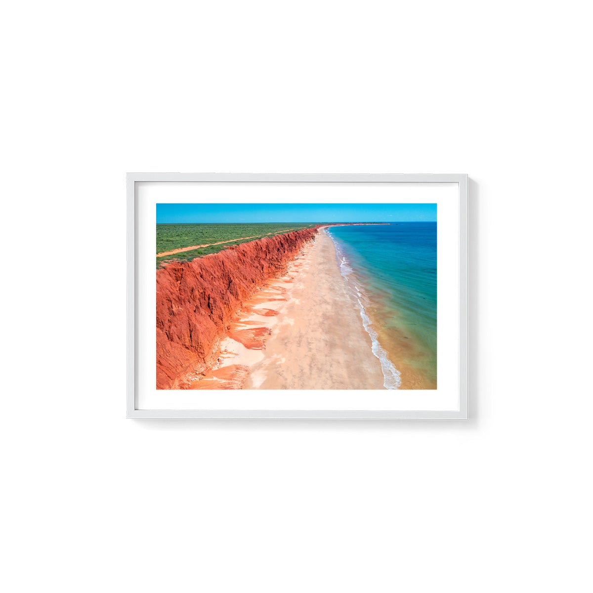 James Price Point Aerial #2 - Framed Print
