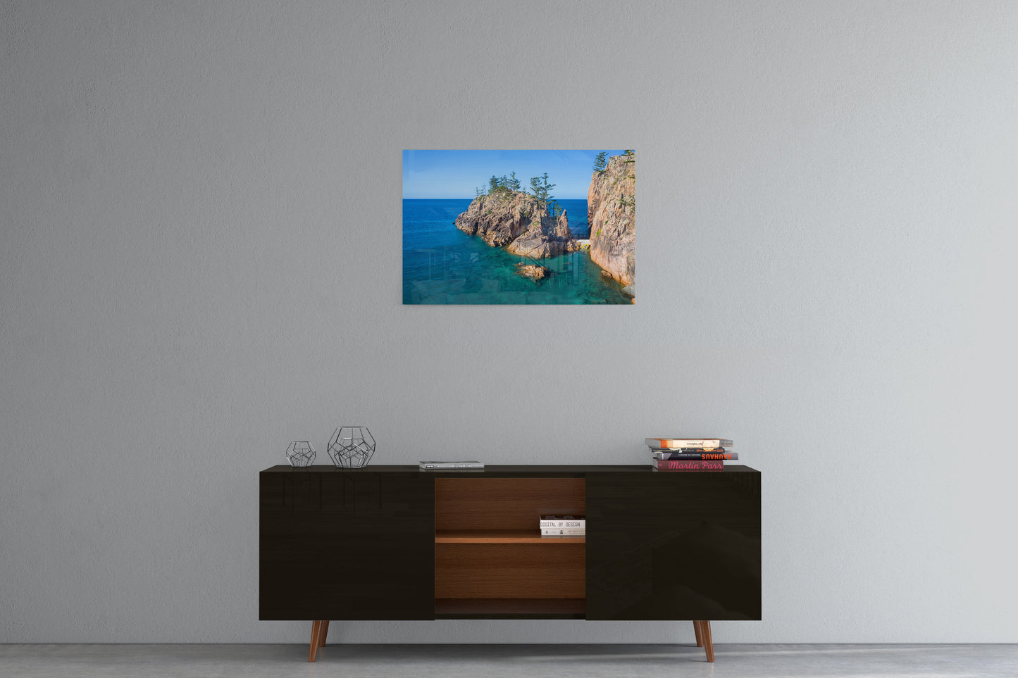 Dolphin Point, Blue Pearl Bay - Acrylic Print