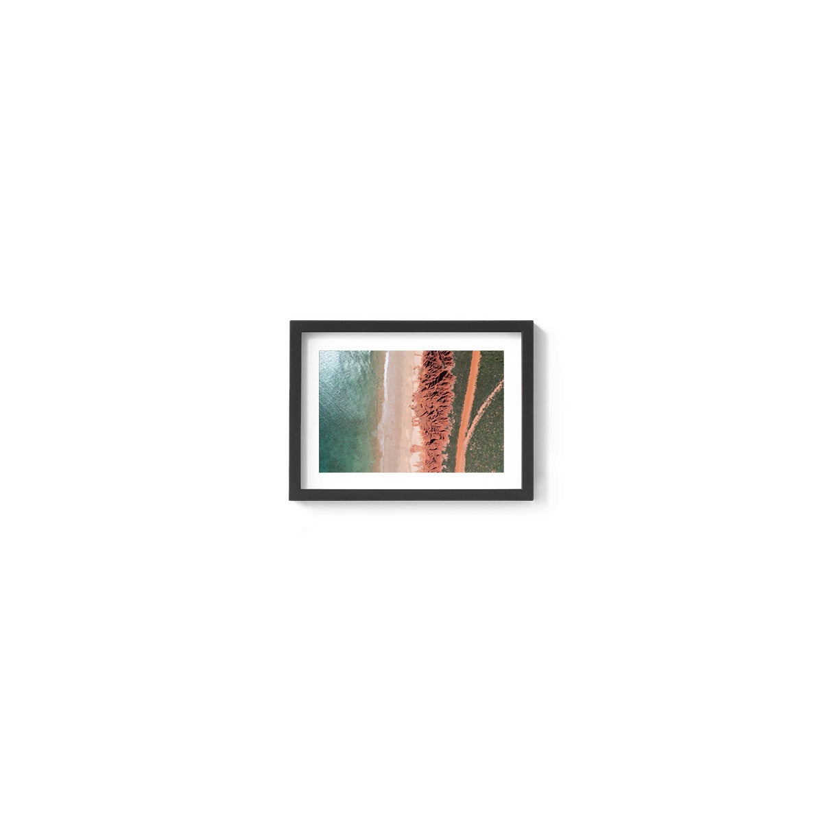 James Price Point Aerial #3 - Framed Print