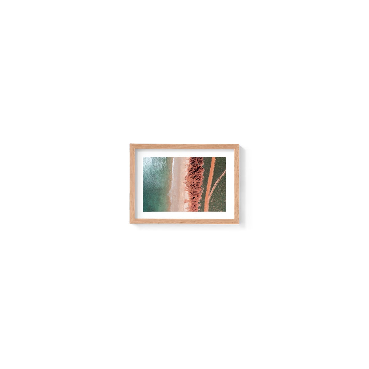 James Price Point Aerial #3 - Framed Print