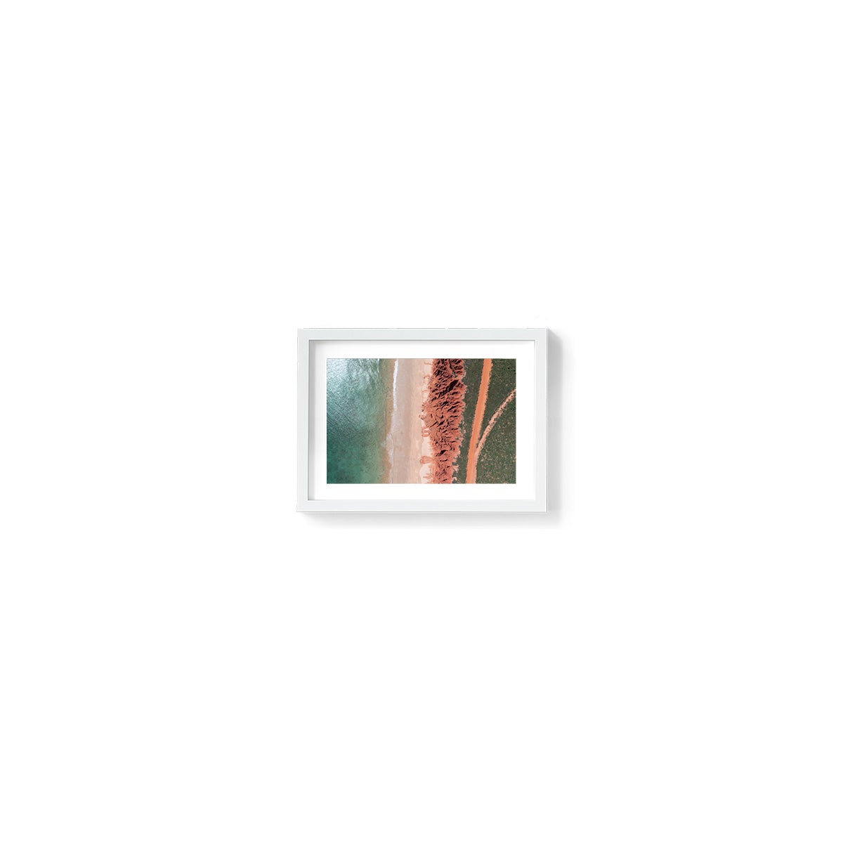 James Price Point Aerial #3 - Framed Print