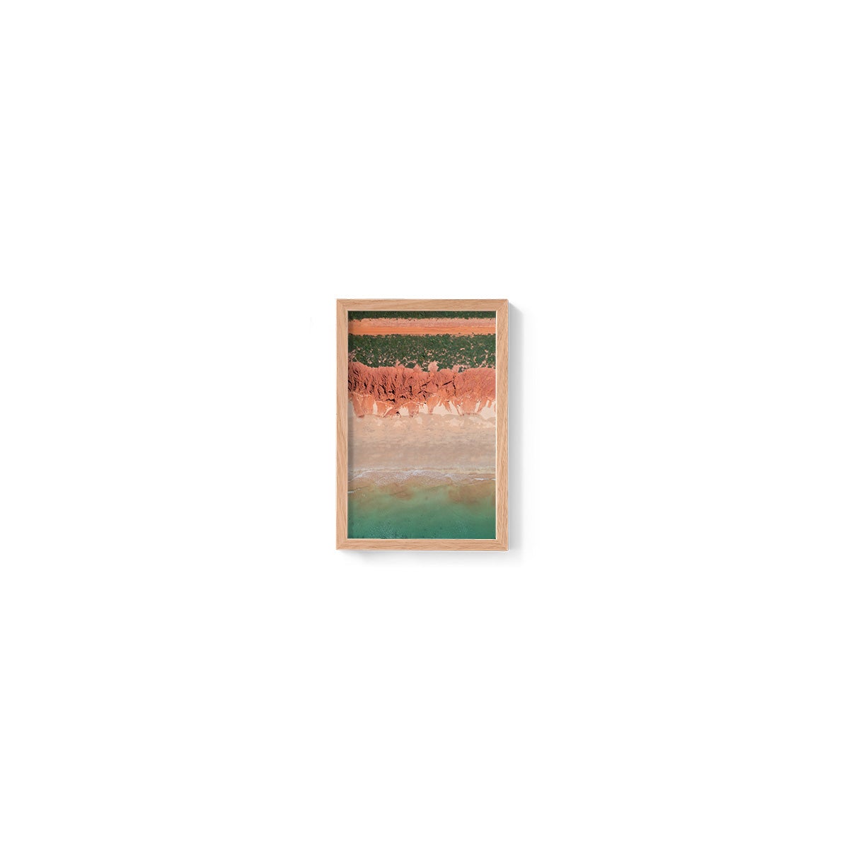 James Price Point Aerial #4 - Framed Print