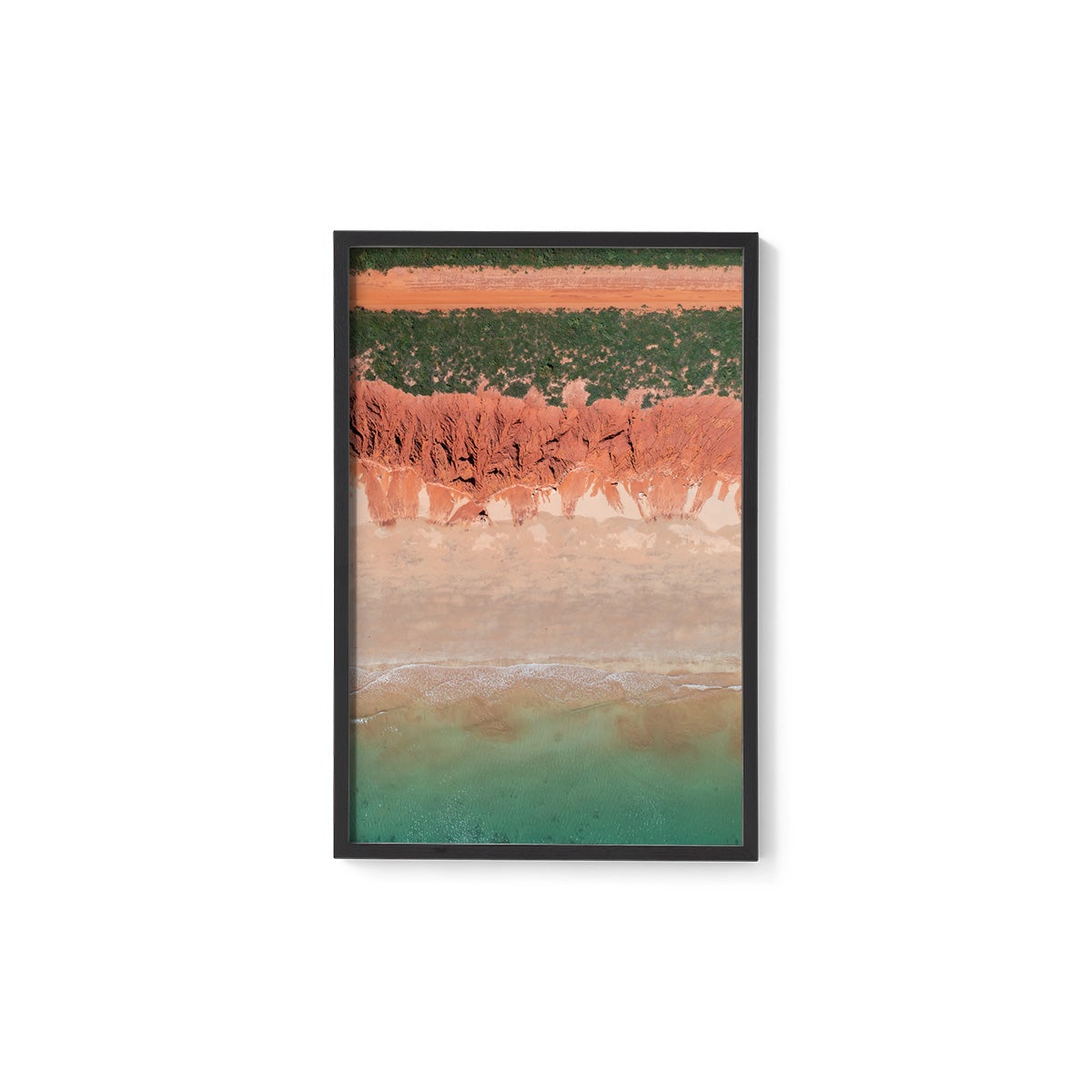 James Price Point Aerial #4 - Framed Print
