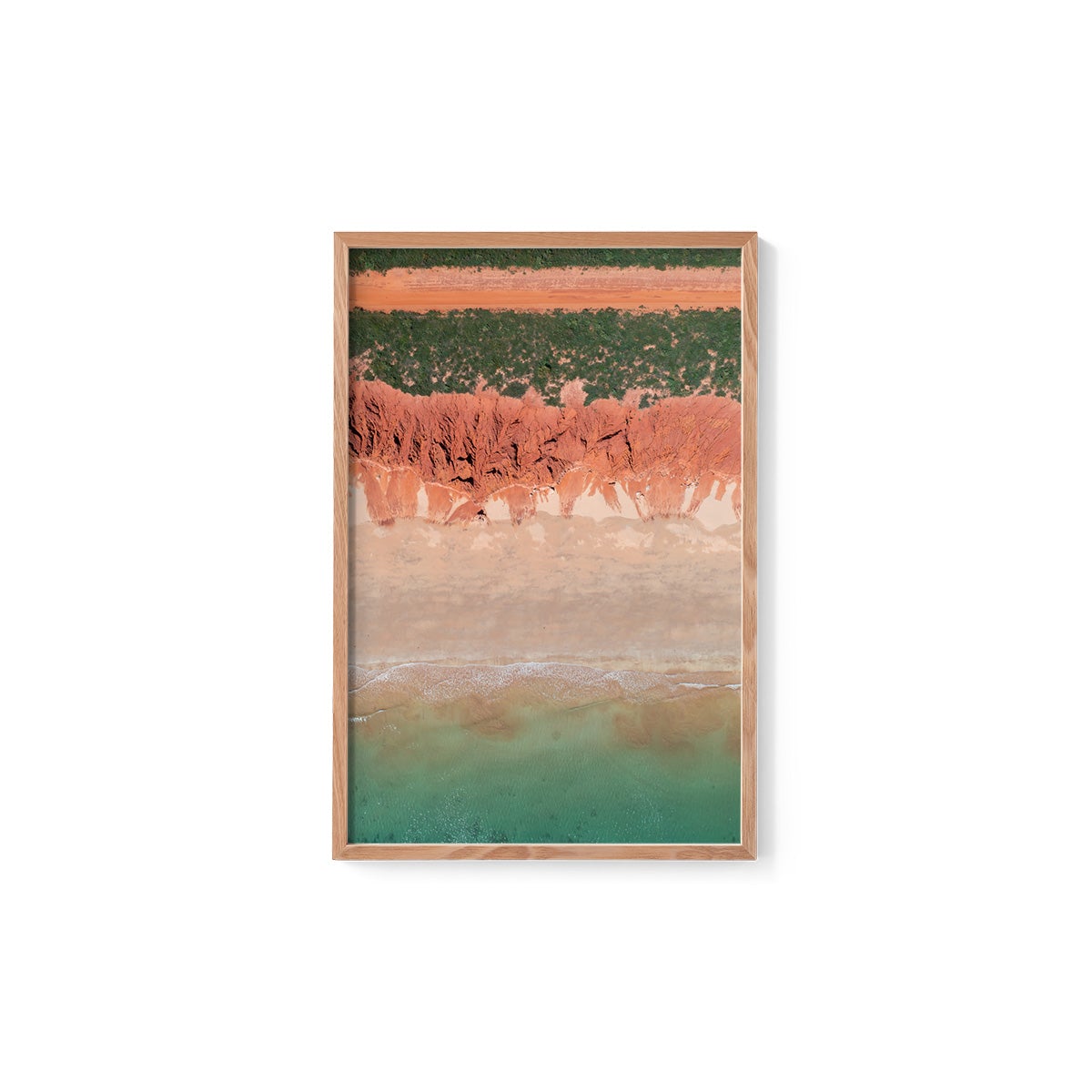 James Price Point Aerial #4 - Framed Print
