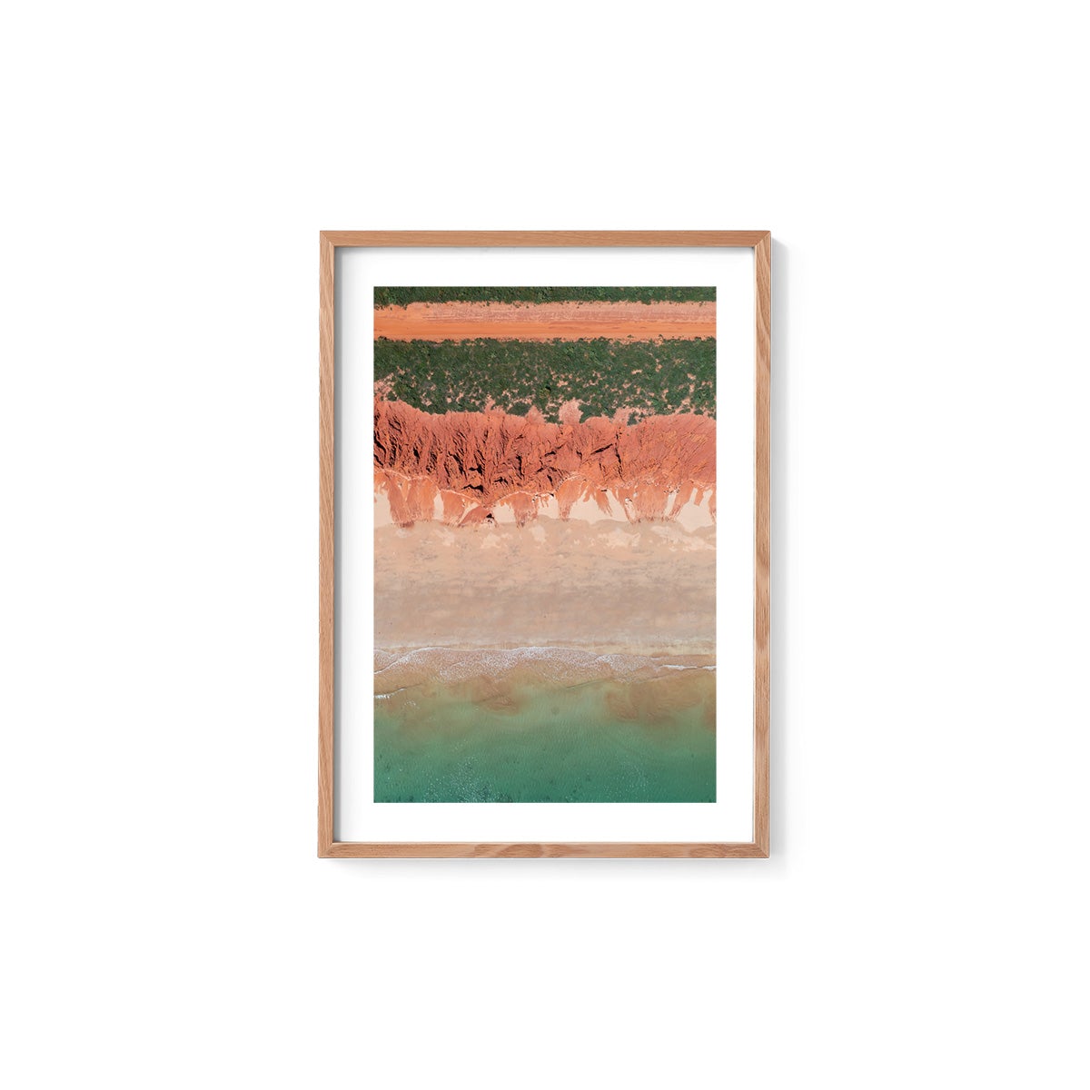James Price Point Aerial #4 - Framed Print