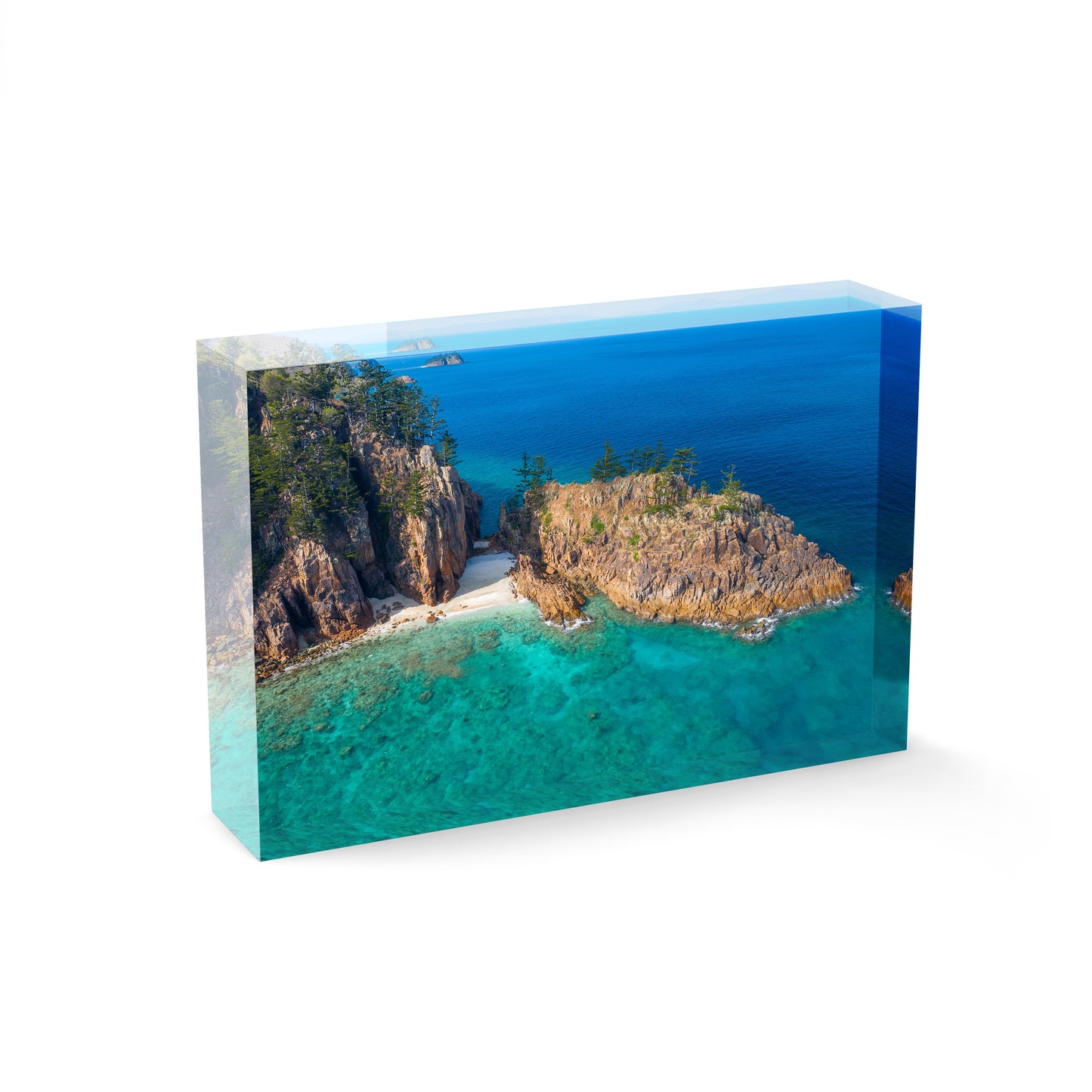 Dolphin Point - Acrylic ICE Block