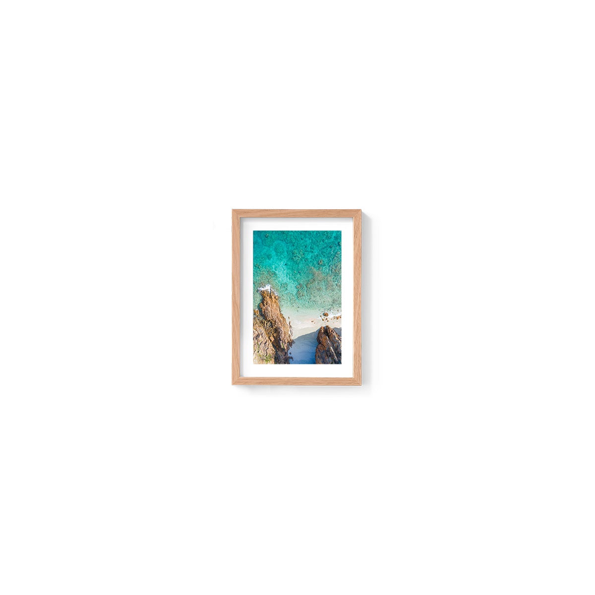 Dolphin Point Ocean Beach - Framed Print
