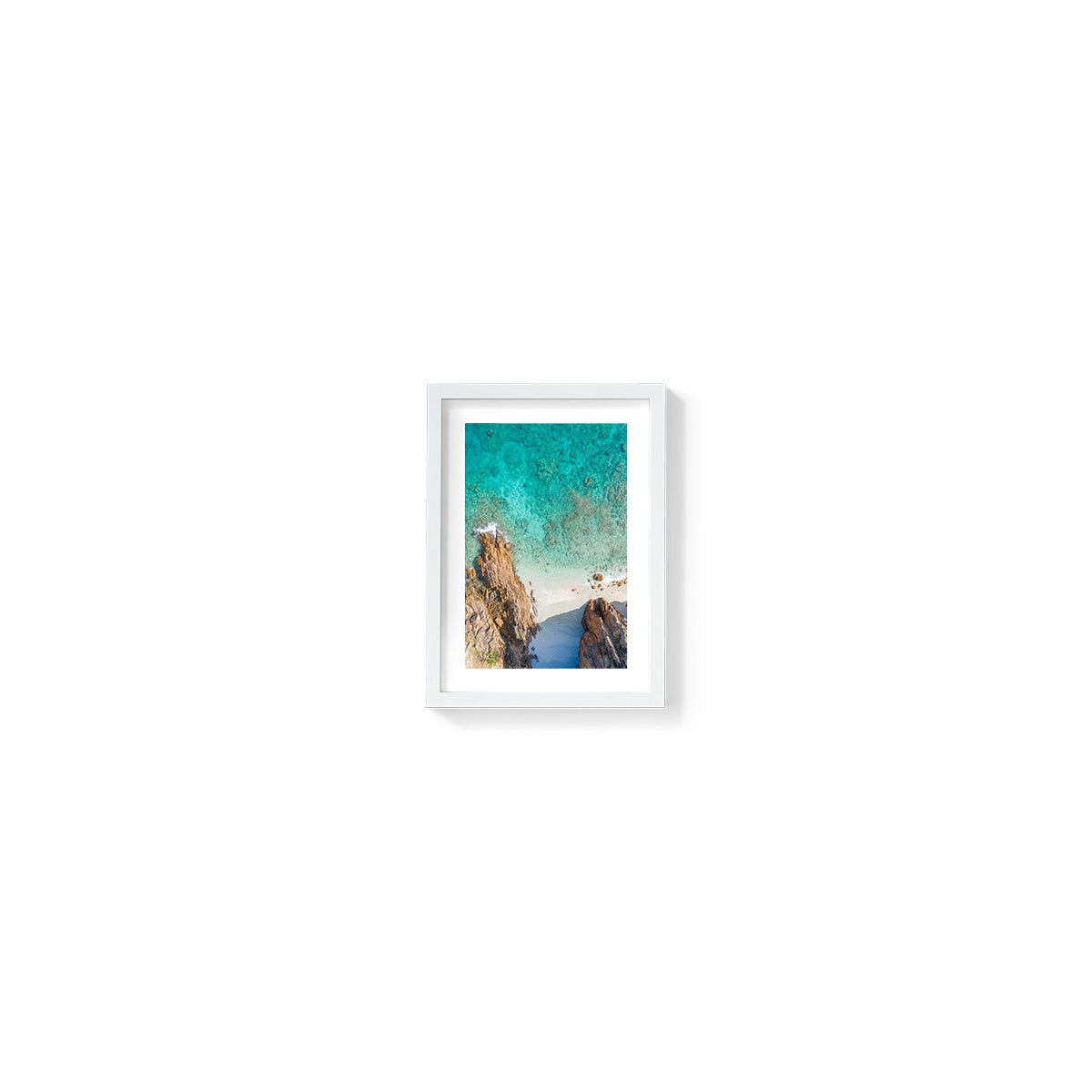 Dolphin Point Ocean Beach - Framed Print