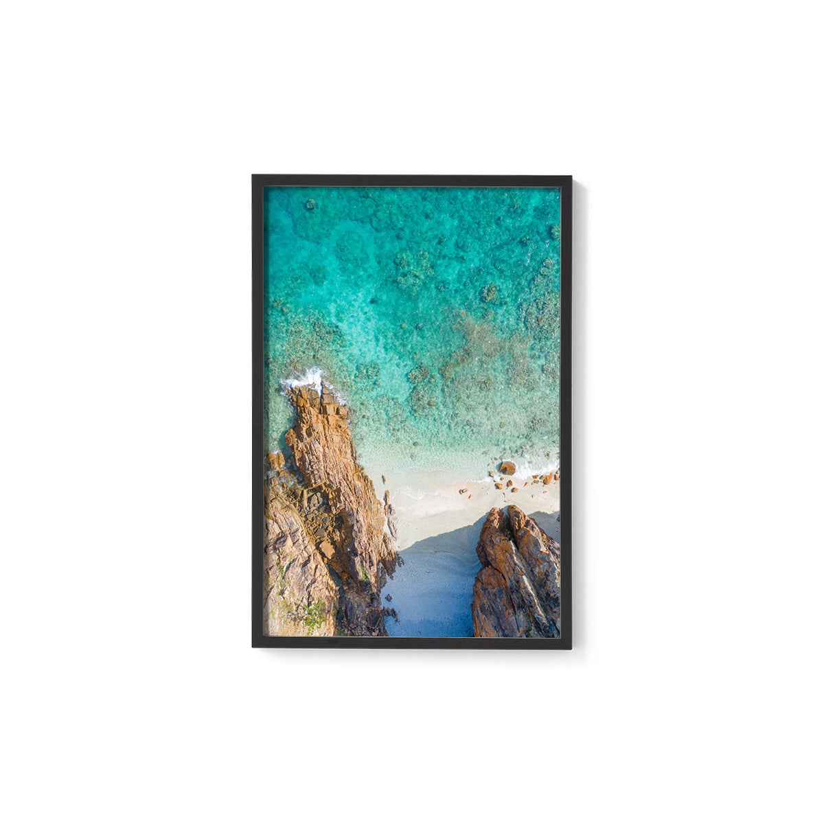 Dolphin Point Ocean Beach - Framed Print