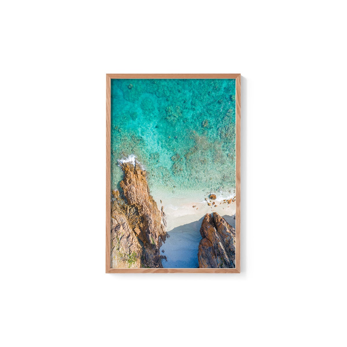 Dolphin Point Ocean Beach - Framed Print