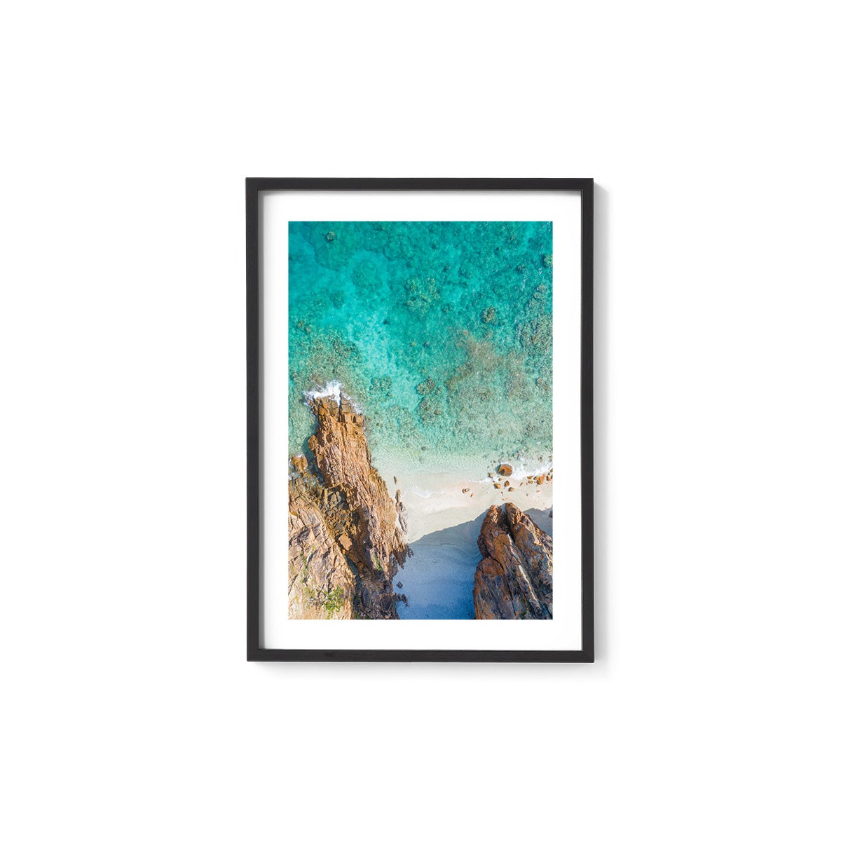 Dolphin Point Ocean Beach - Framed Print