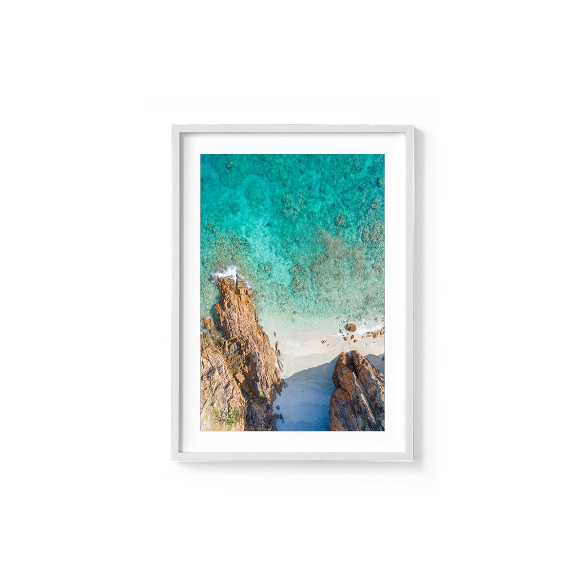 Dolphin Point Ocean Beach - Framed Print