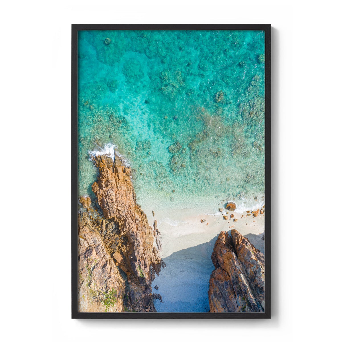 Dolphin Point Ocean Beach - Framed Print