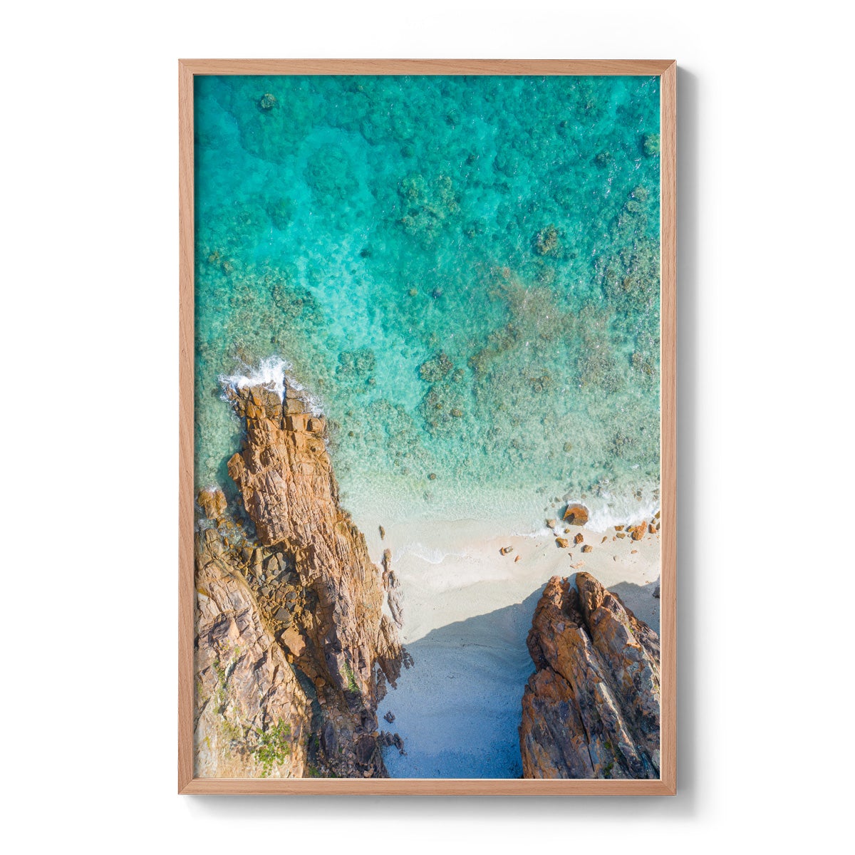 Dolphin Point Ocean Beach - Framed Print