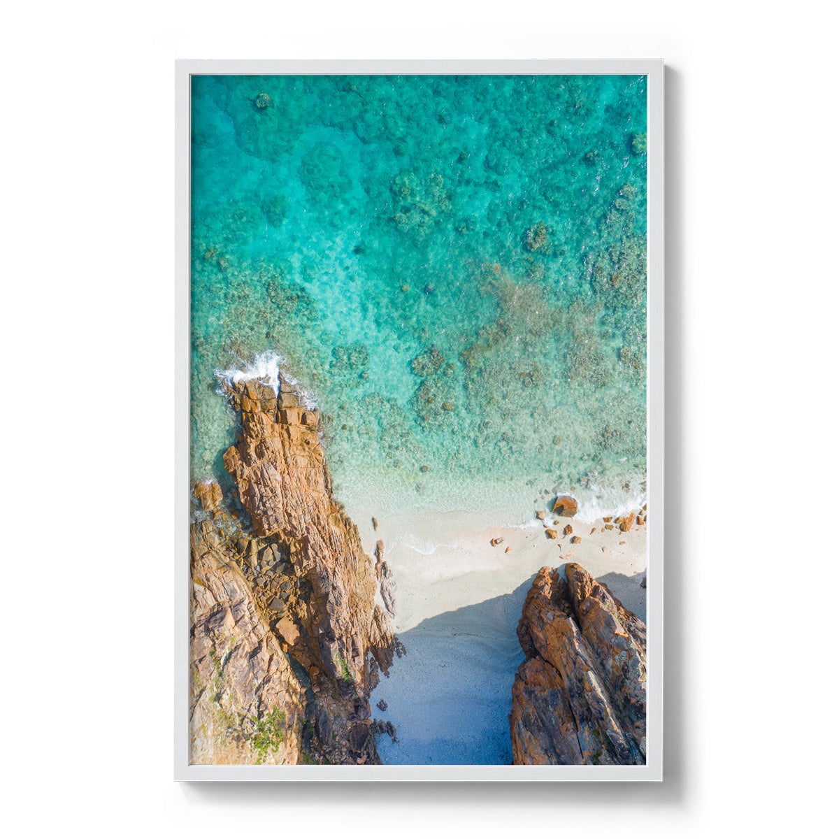 Dolphin Point Ocean Beach - Framed Print