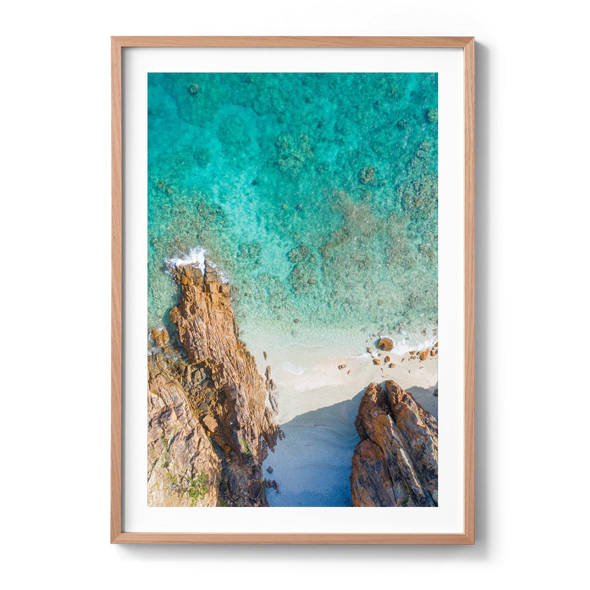 Dolphin Point Ocean Beach - Framed Print