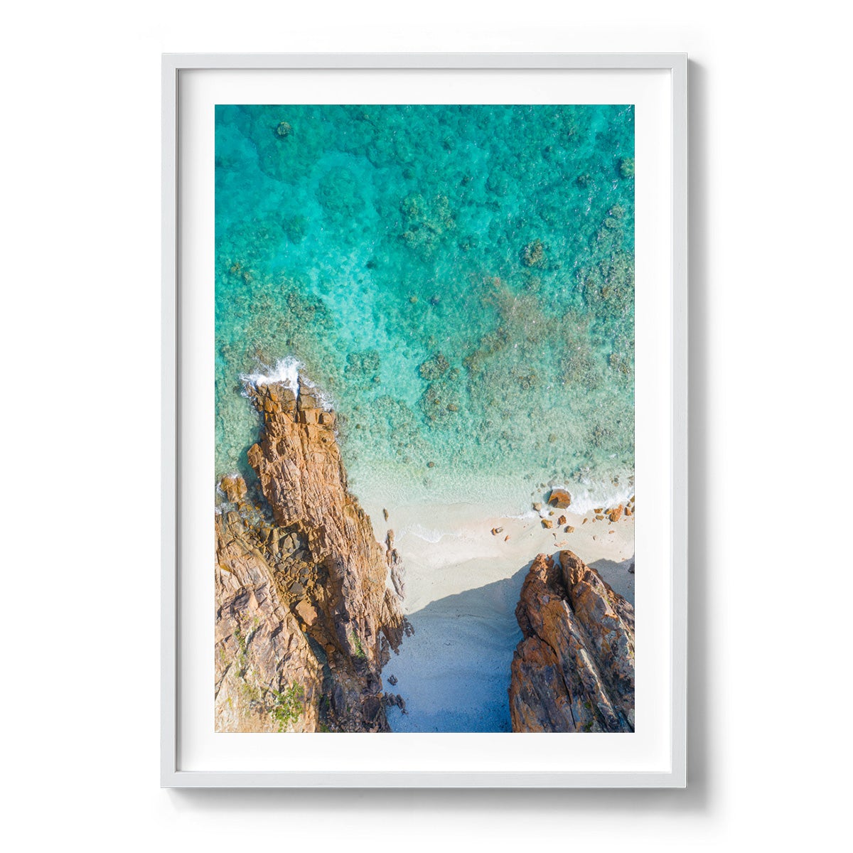 Dolphin Point Ocean Beach - Framed Print