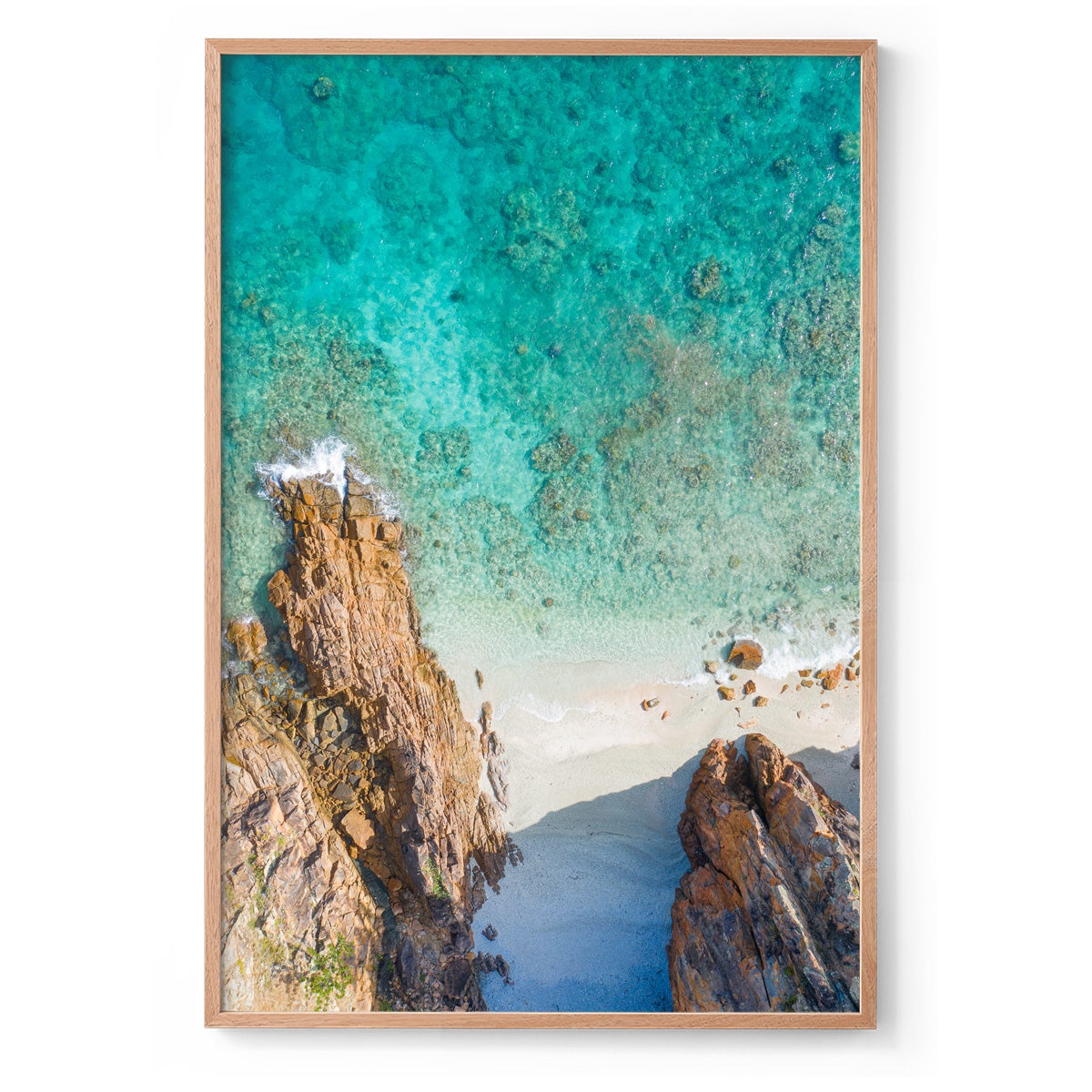Dolphin Point Ocean Beach - Framed Print