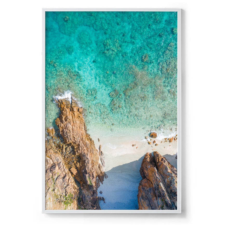 Dolphin Point Ocean Beach - Framed Print