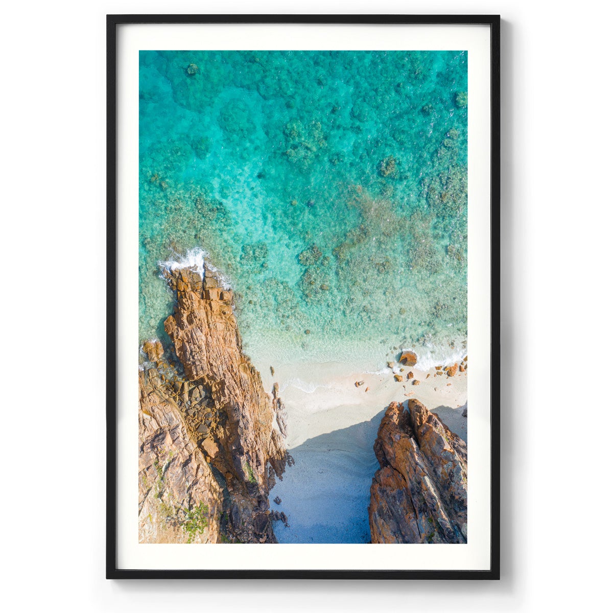 Dolphin Point Ocean Beach - Framed Print