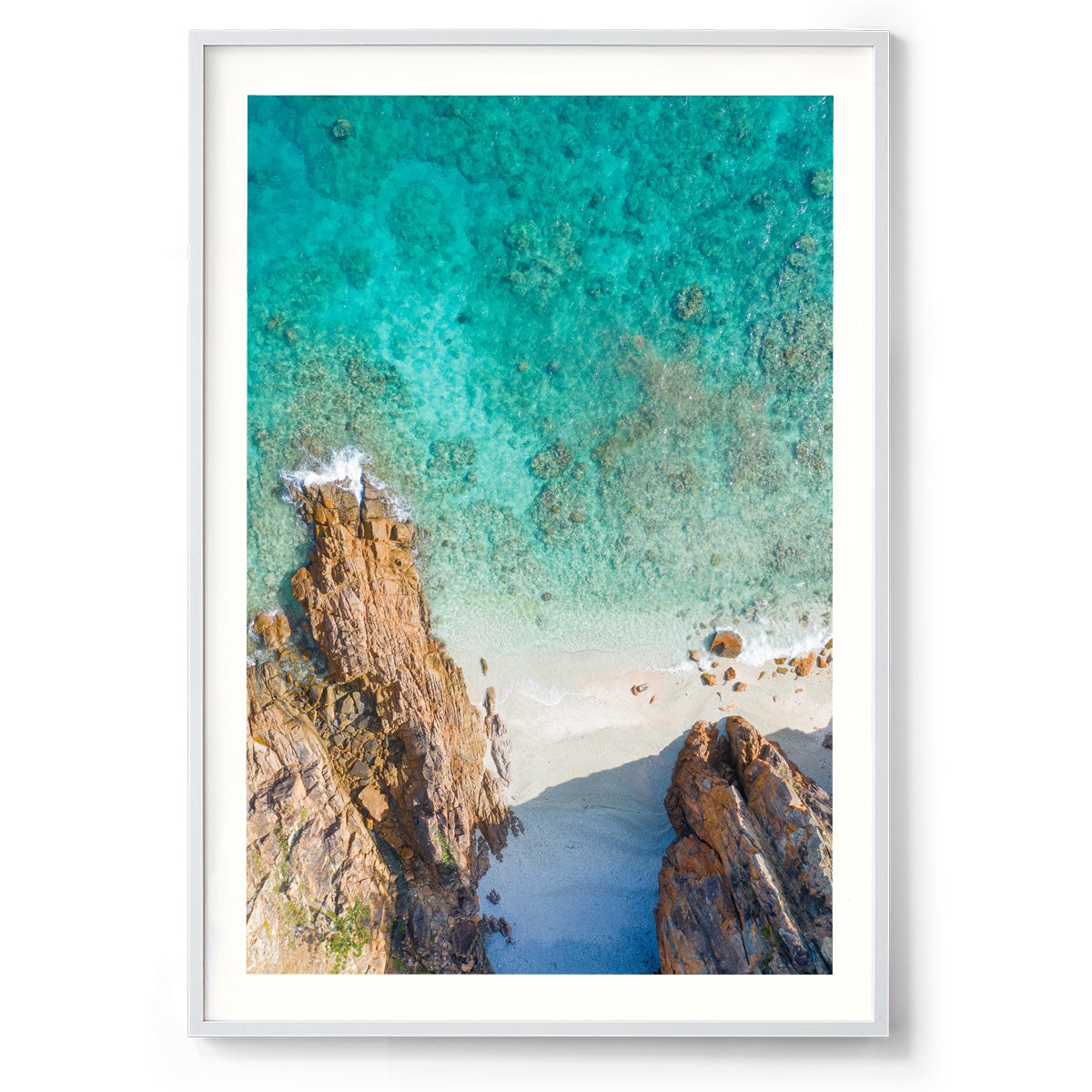 Dolphin Point Ocean Beach - Framed Print
