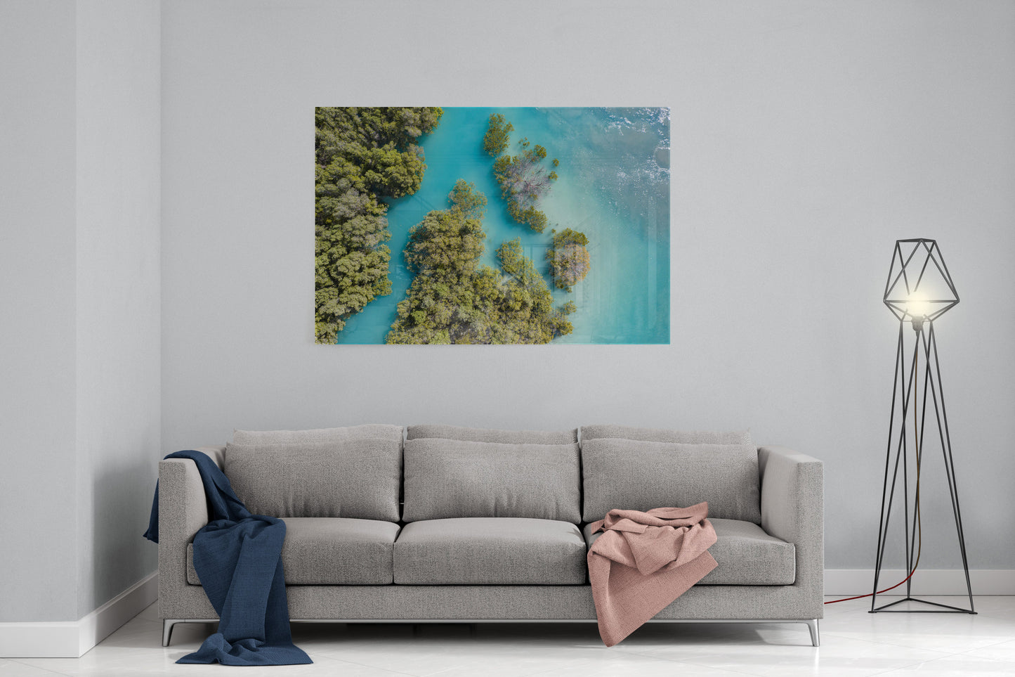High Tide at Willie Creek - Acrylic Print