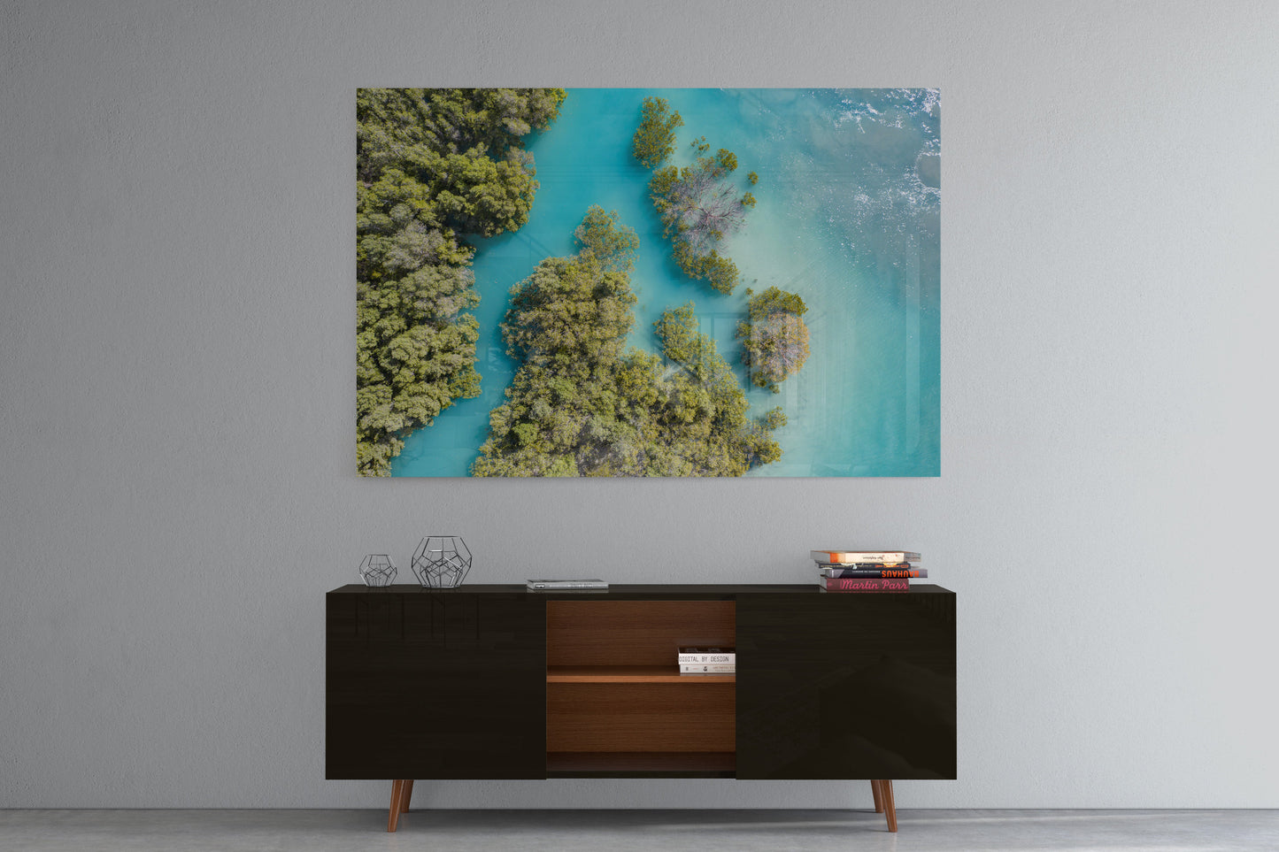 High Tide at Willie Creek - Acrylic Print