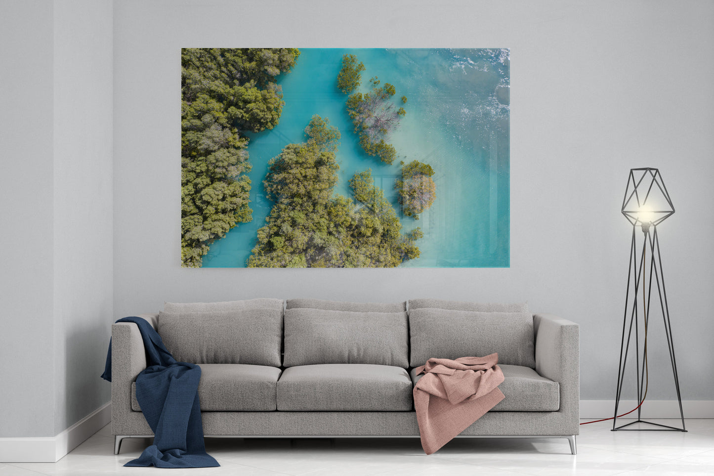 High Tide at Willie Creek - Acrylic Print