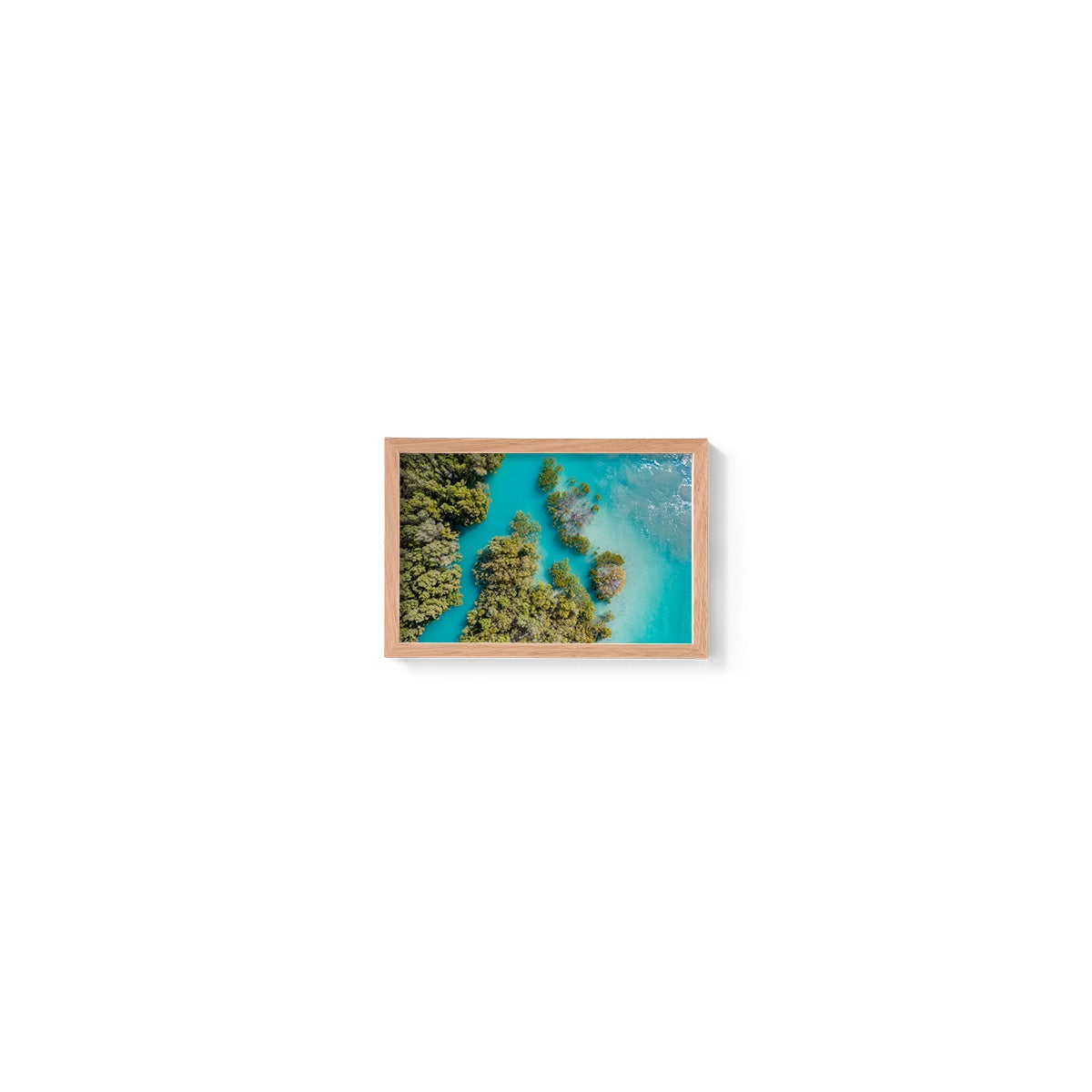High Tide at Willie Creek - Framed Print
