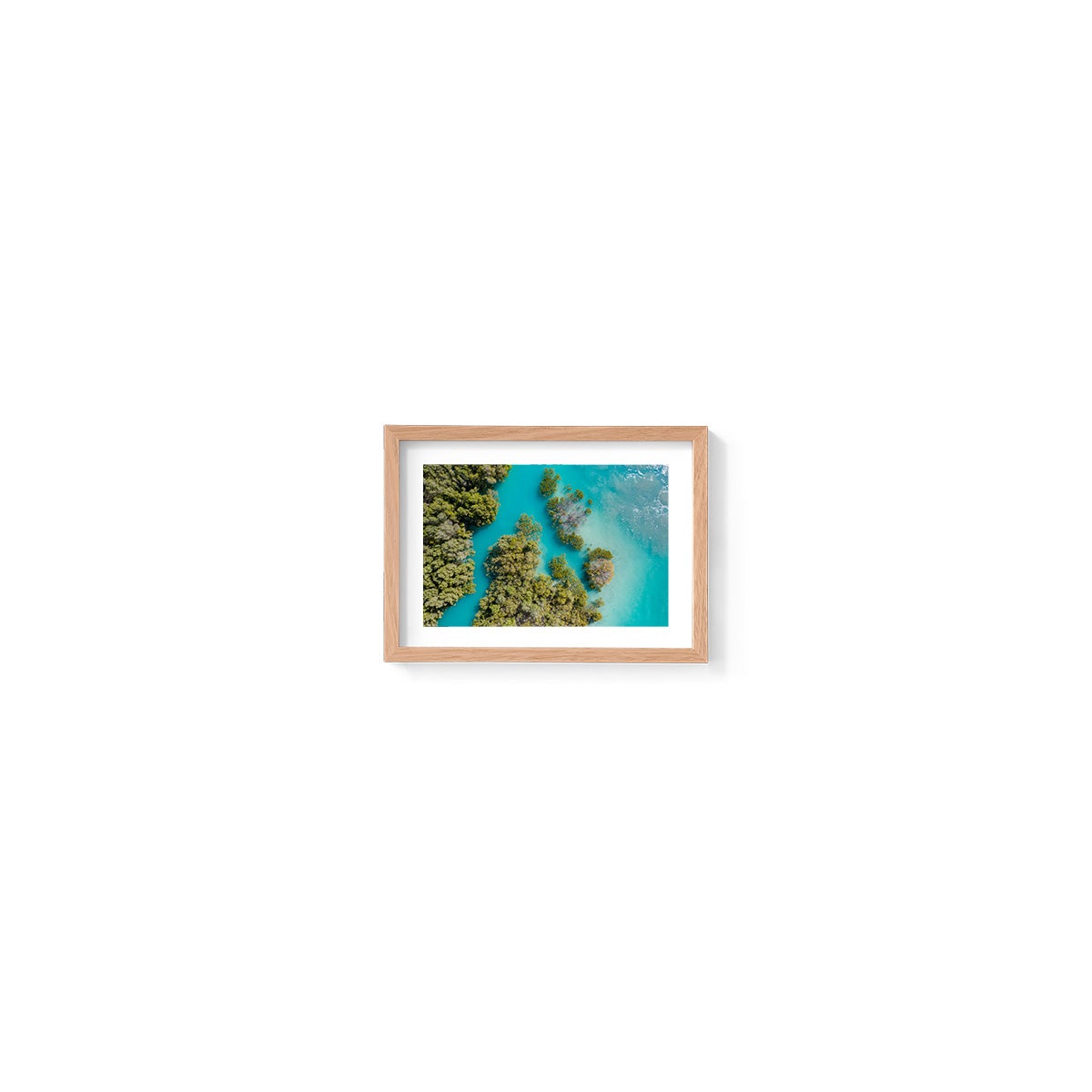 High Tide at Willie Creek - Framed Print