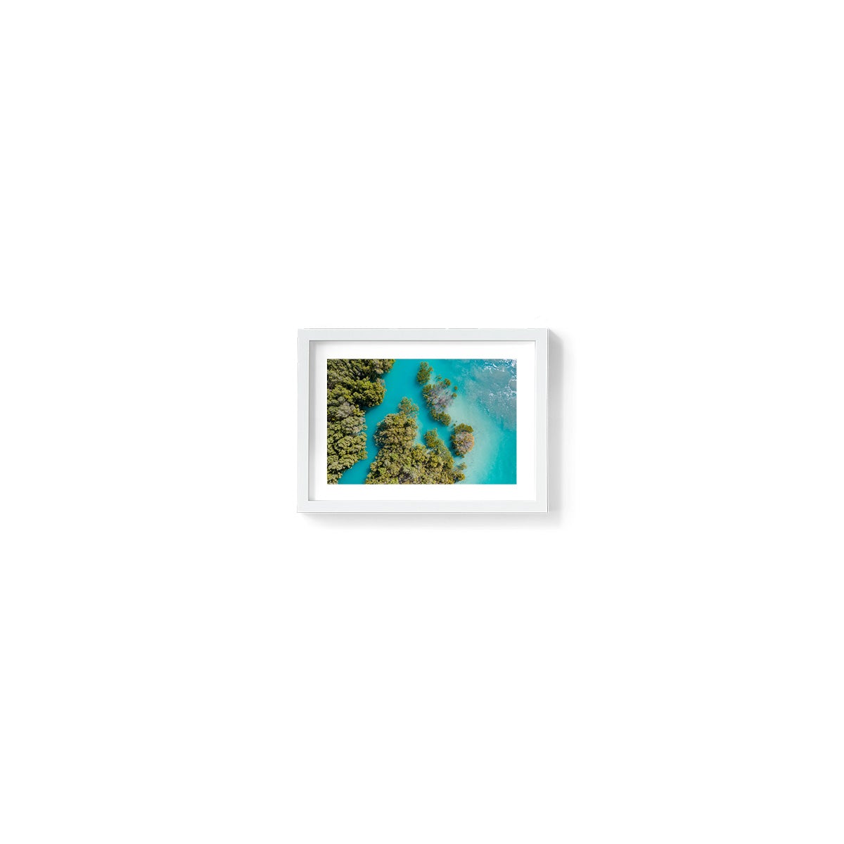 High Tide at Willie Creek - Framed Print