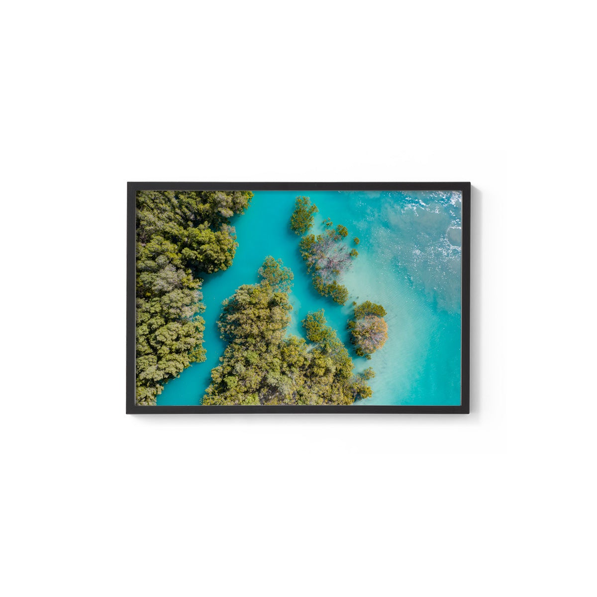 High Tide at Willie Creek - Framed Print