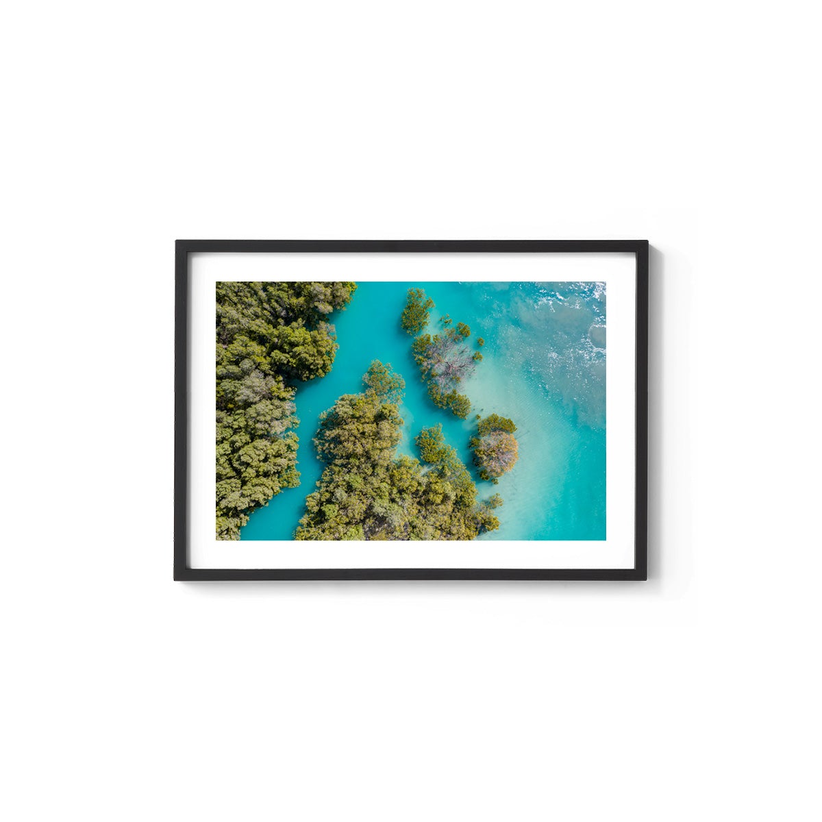 High Tide at Willie Creek - Framed Print