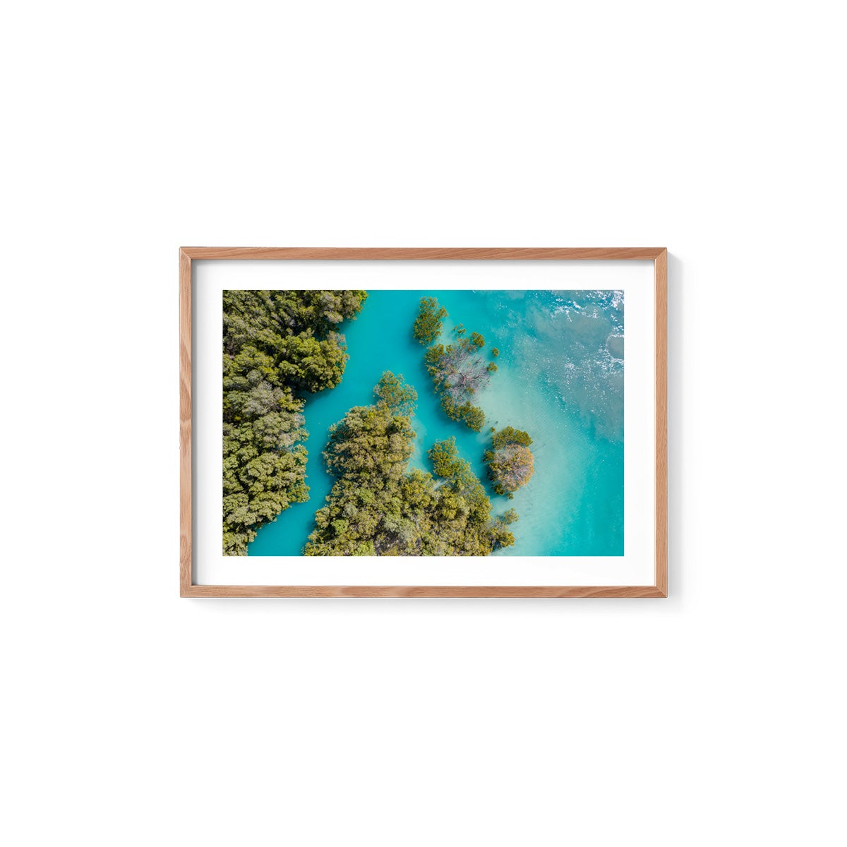 High Tide at Willie Creek - Framed Print