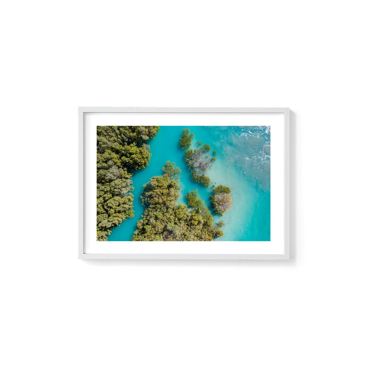 High Tide at Willie Creek - Framed Print