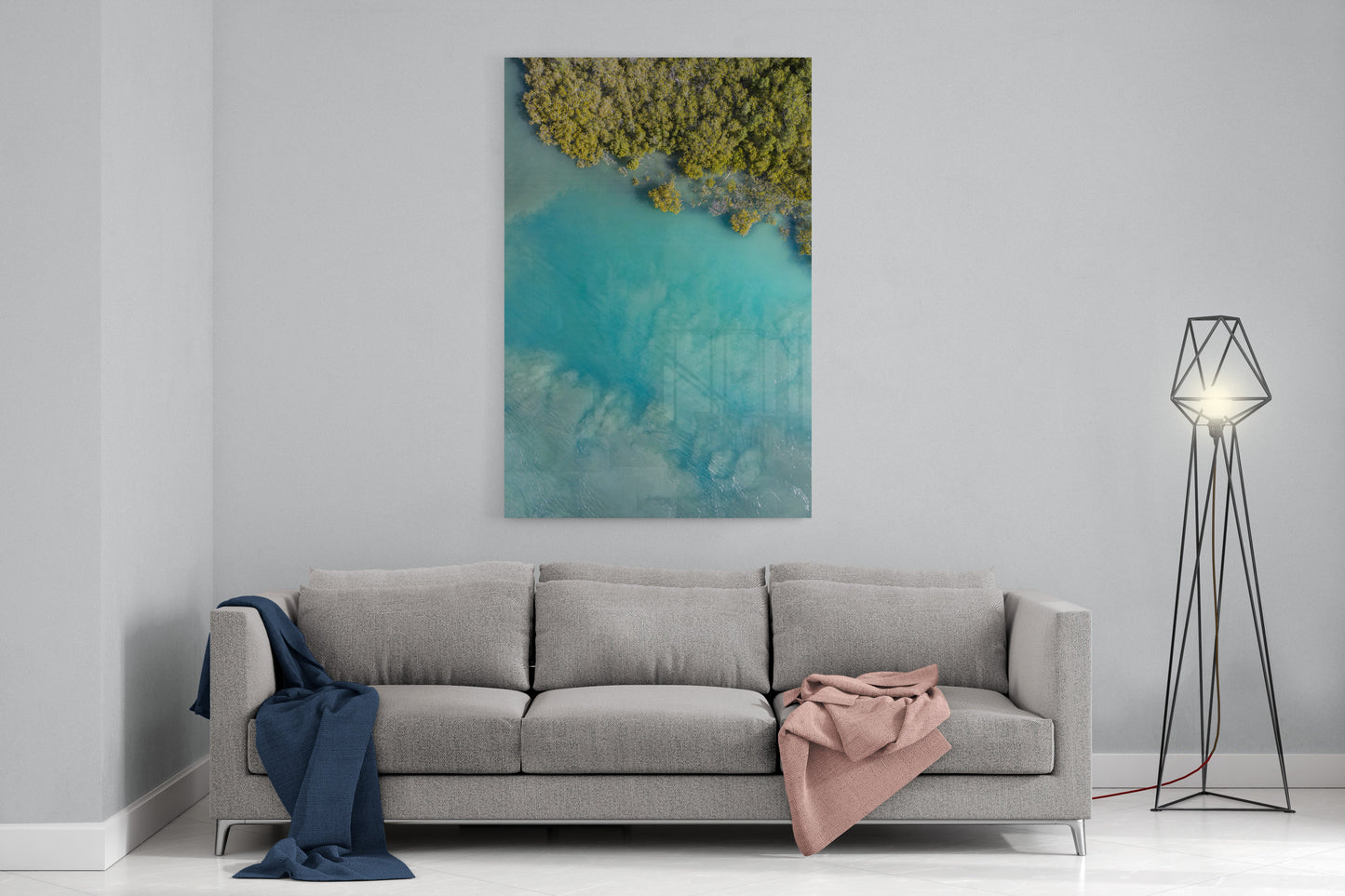 Willie Creek High Tide #1 - Acrylic Print