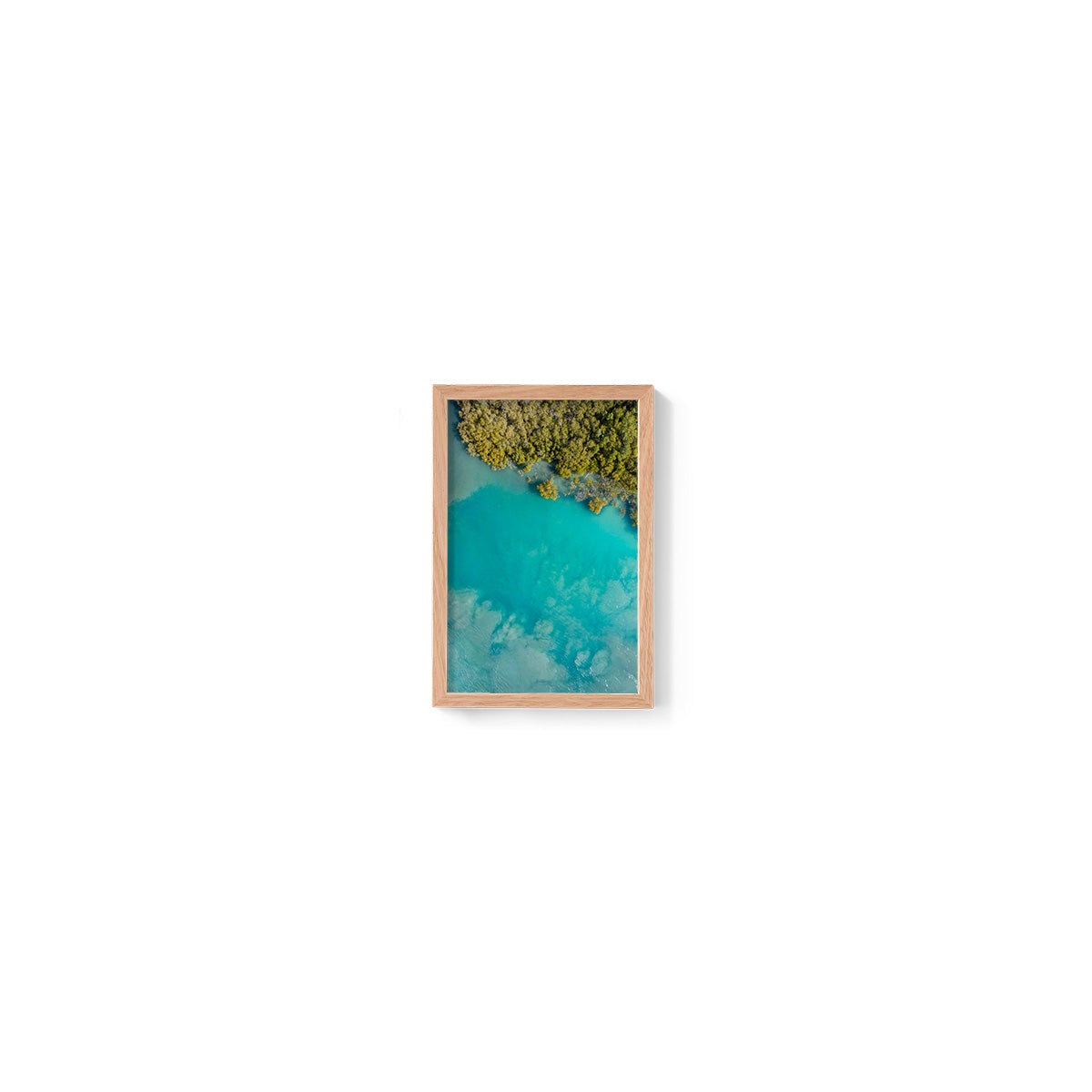 Willie Creek High Tide #1 - Framed Print
