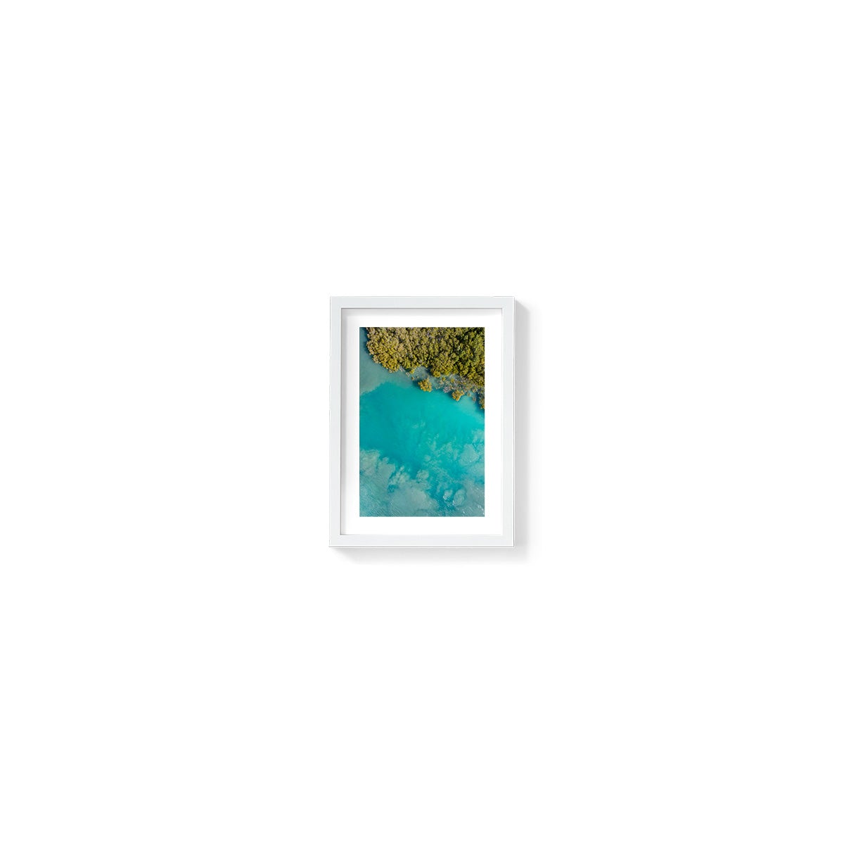 Willie Creek High Tide #1 - Framed Print