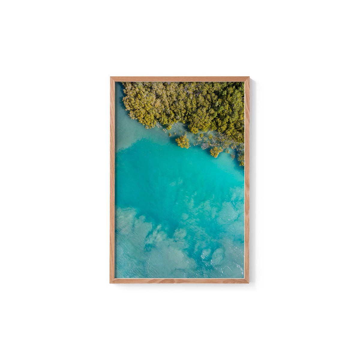 Willie Creek High Tide #1 - Framed Print
