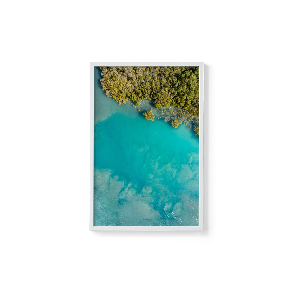 Willie Creek High Tide #1 - Framed Print