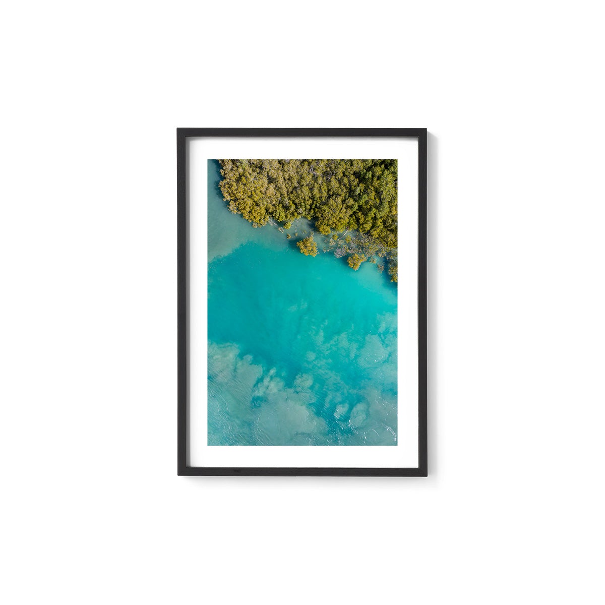 Willie Creek High Tide #1 - Framed Print