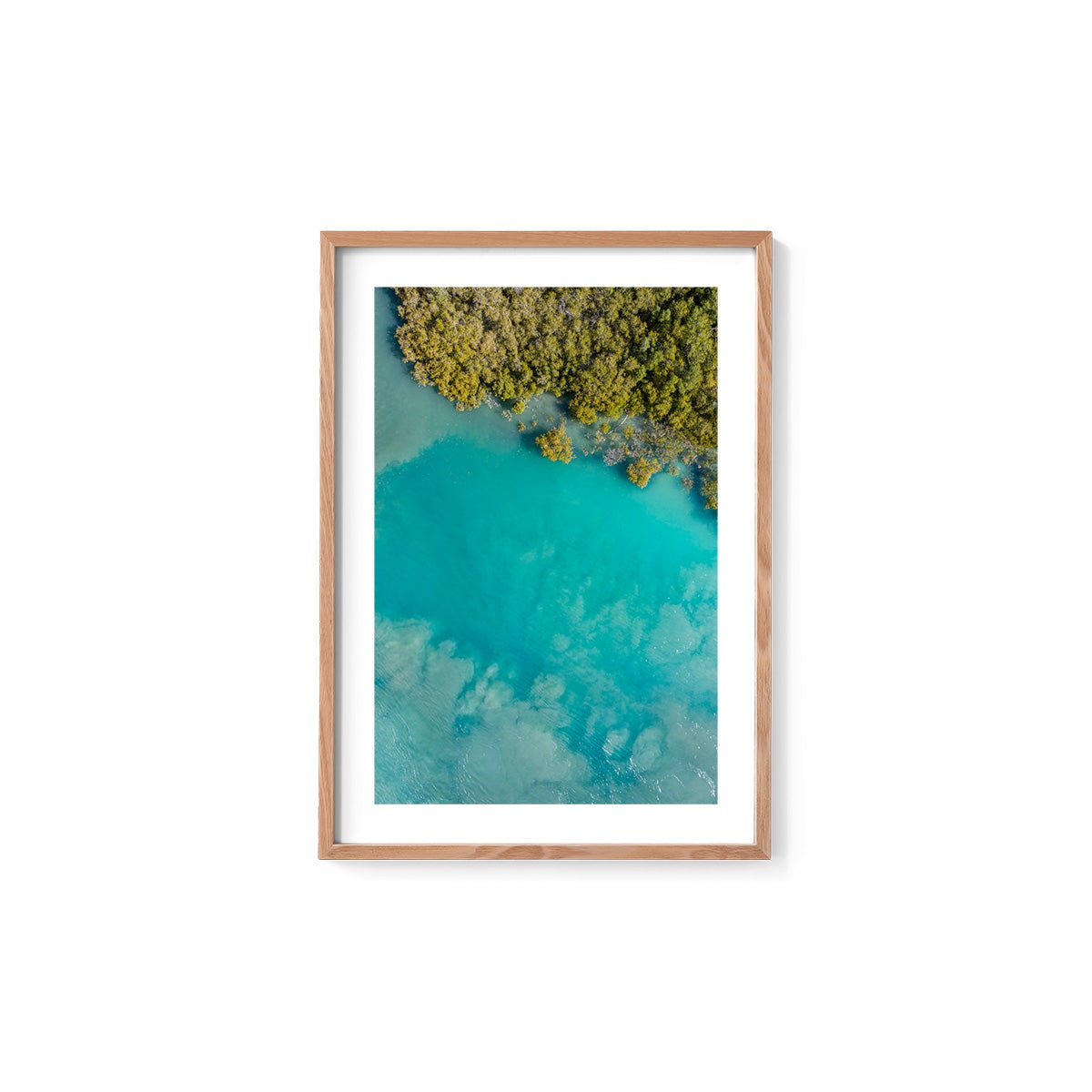Willie Creek High Tide #1 - Framed Print