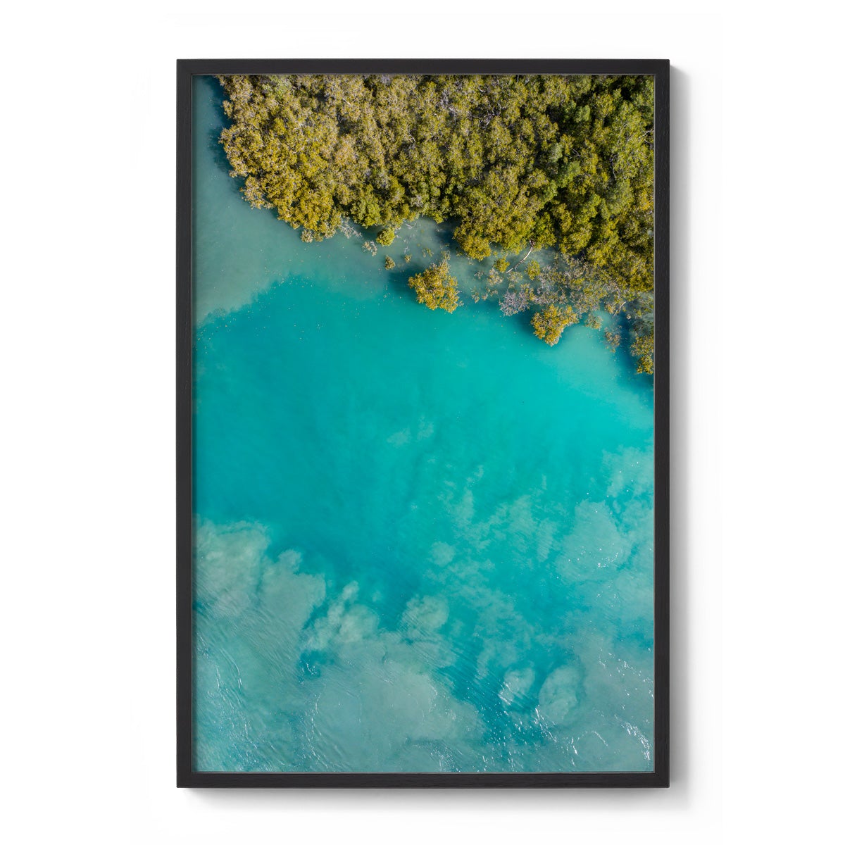 Willie Creek High Tide #1 - Framed Print