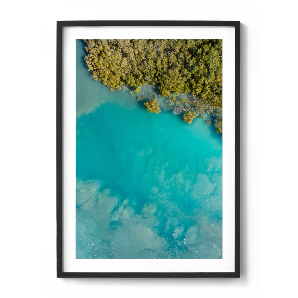 Willie Creek High Tide #1 - Framed Print