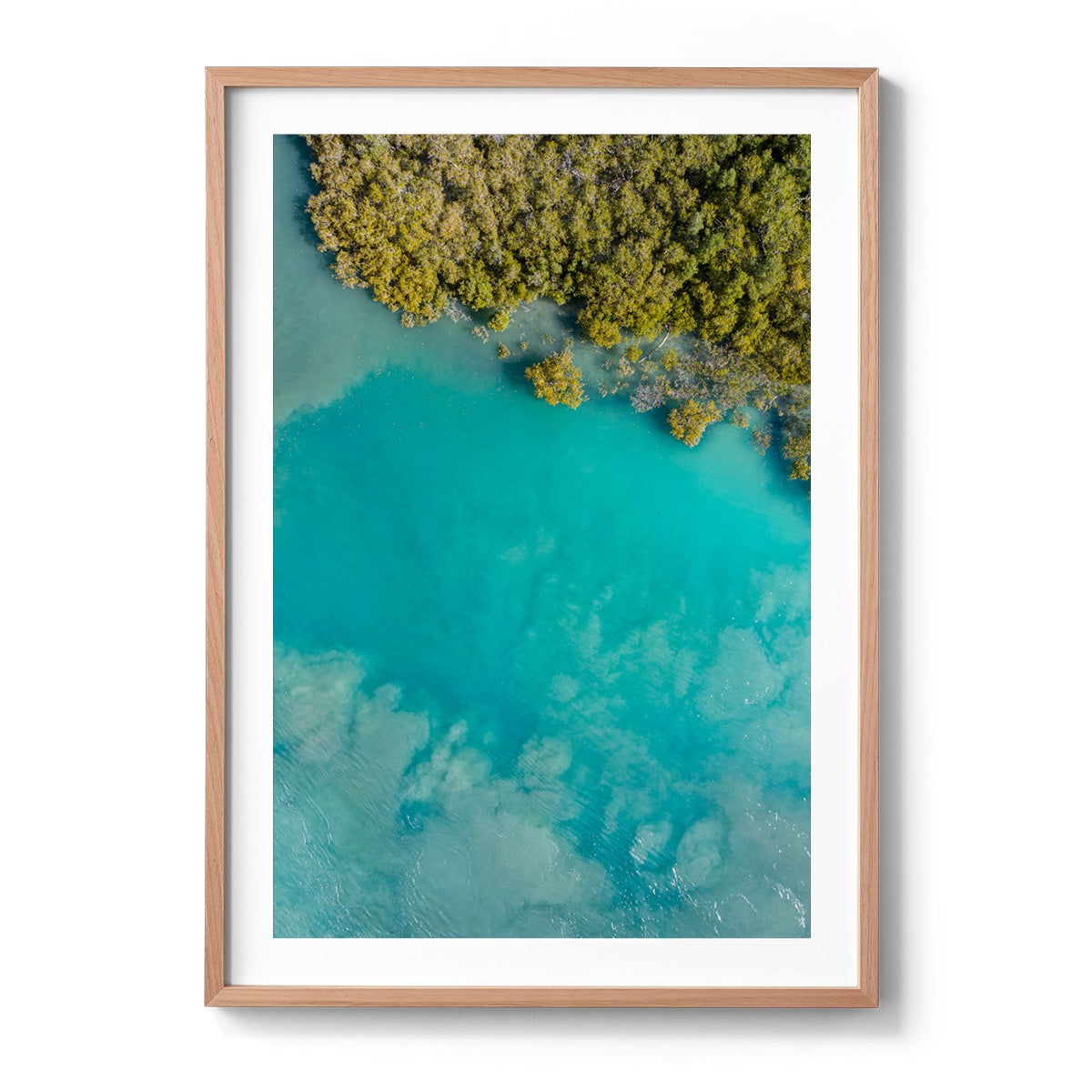Willie Creek High Tide #1 - Framed Print
