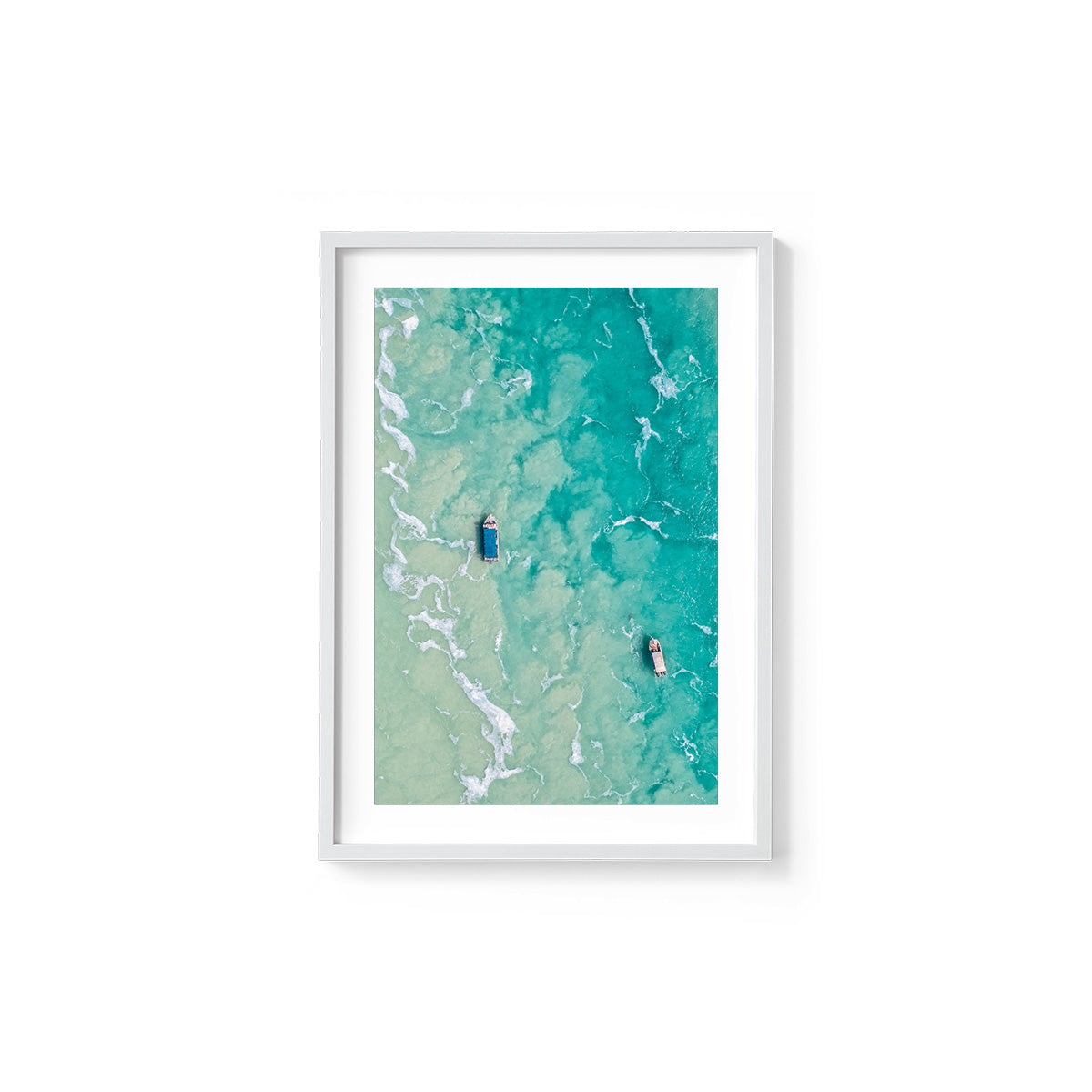 Willie Creek Tidal Flow #1 - Framed Print