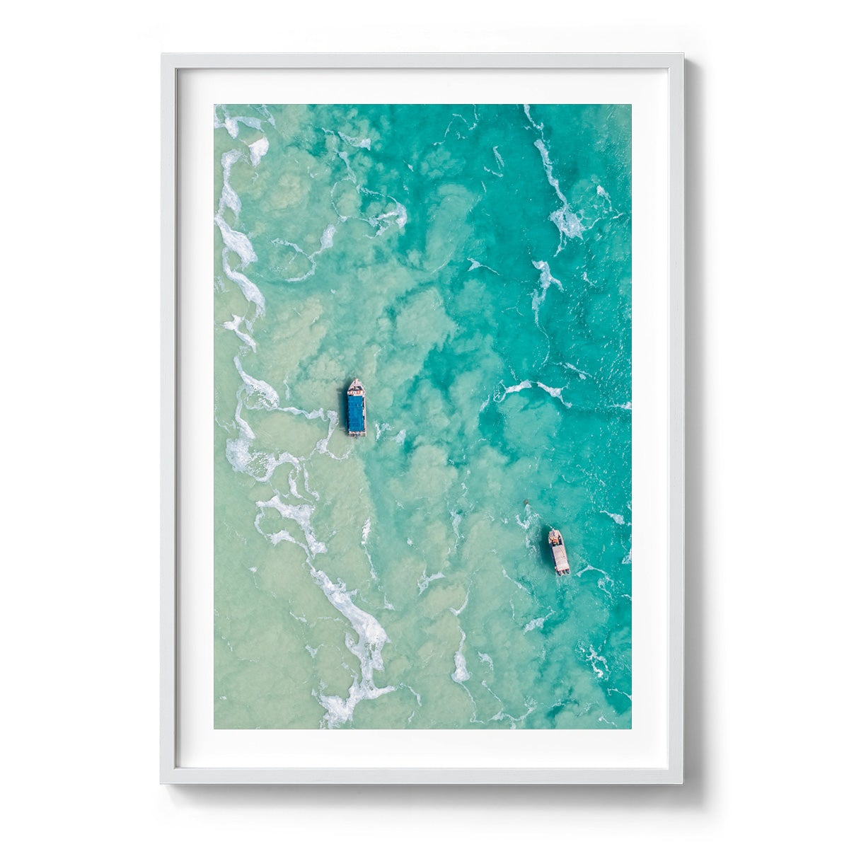 Willie Creek Tidal Flow #1 - Framed Print
