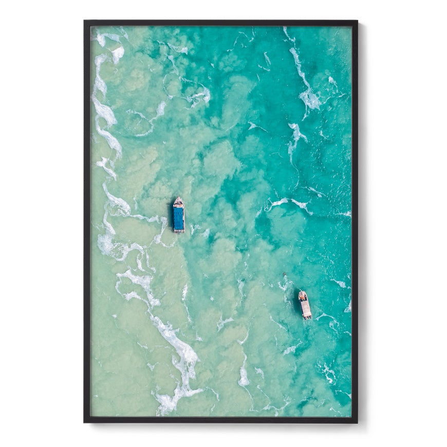 Willie Creek Tidal Flow #1 - Framed Print