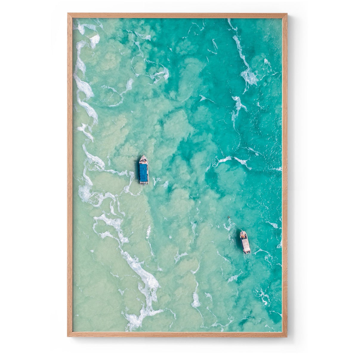 Willie Creek Tidal Flow #1 - Framed Print