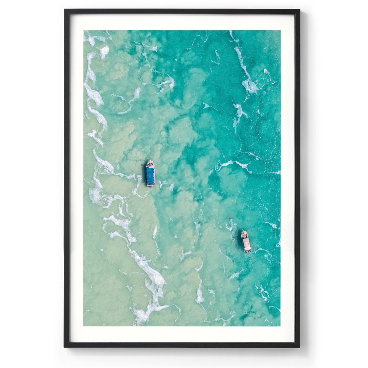 Willie Creek Tidal Flow #1 - Framed Print